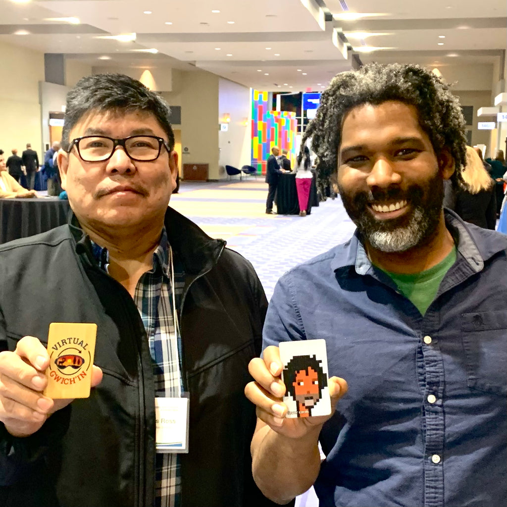 Collaboration for a Sustainable Future: Fewer Cards and Virtual Gwich'in Join Forces